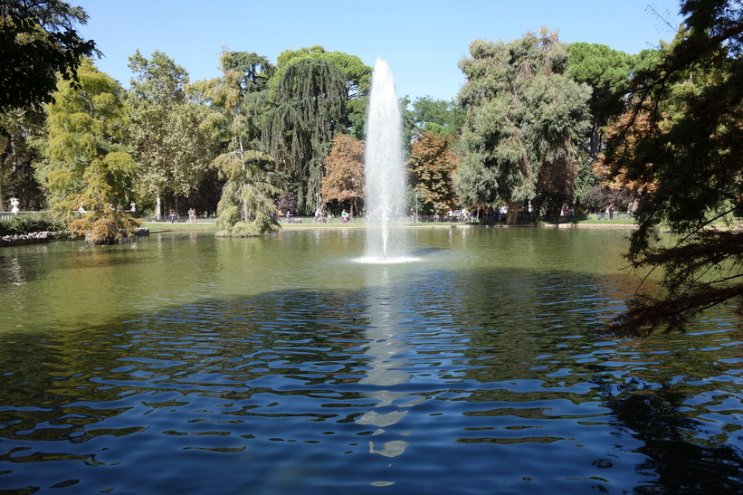 Parque de El Retiro, Madrid.