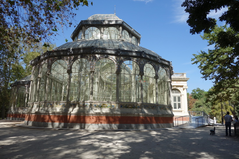 Palacio de Cristal, Parque de El Retiro, Madrid.