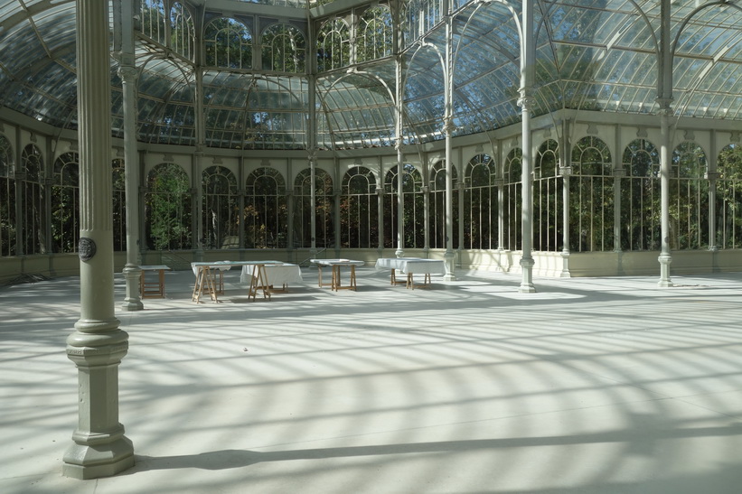 Palacio de Cristal, Parque de El Retiro, Madrid.