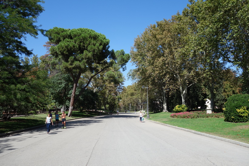 Parque de El Retiro, Madrid.