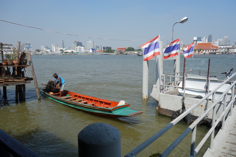 Bang Kachao-piren i Bang Kachao, Bangkok.