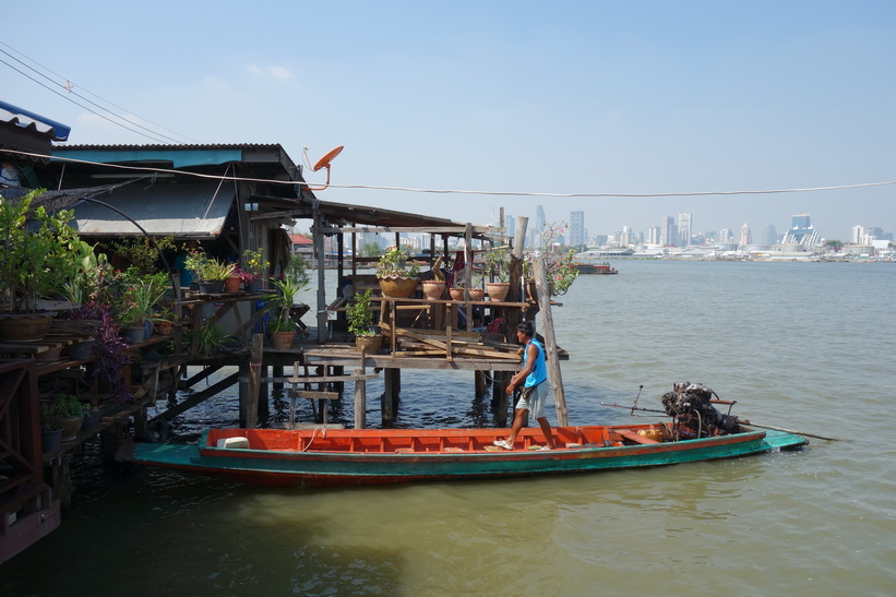 Bang Kachao-piren i Bang Kachao, Bangkok.