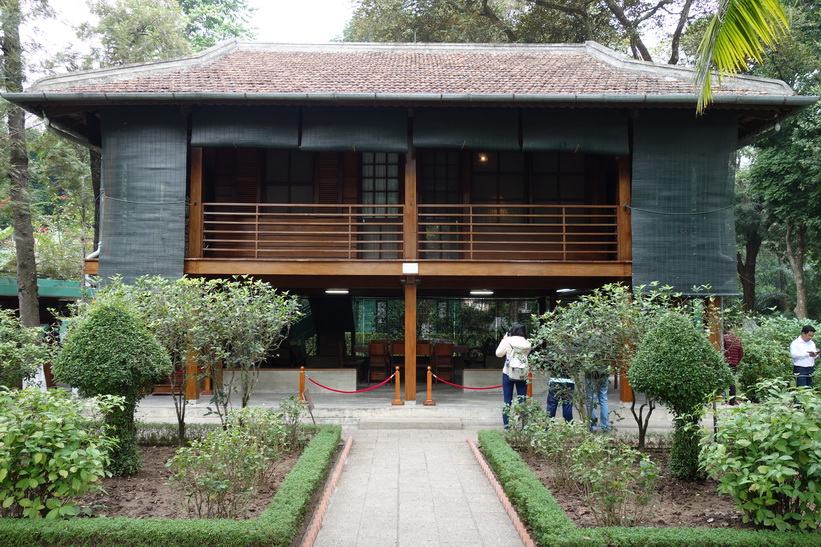 Uncle Ho's stilt house, Ho Chi Minh complex, Hanoi.