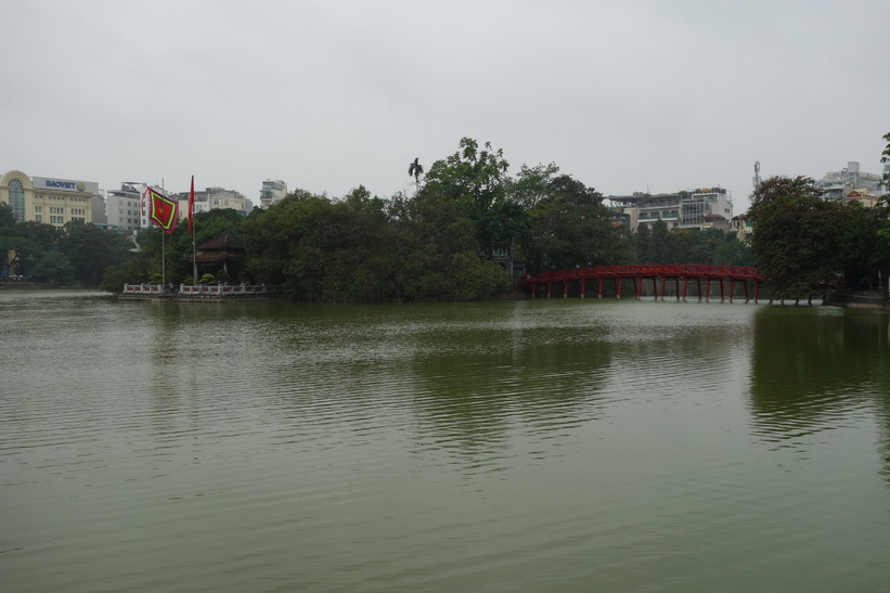 Hoan Kiem-sjön, Hanoi.