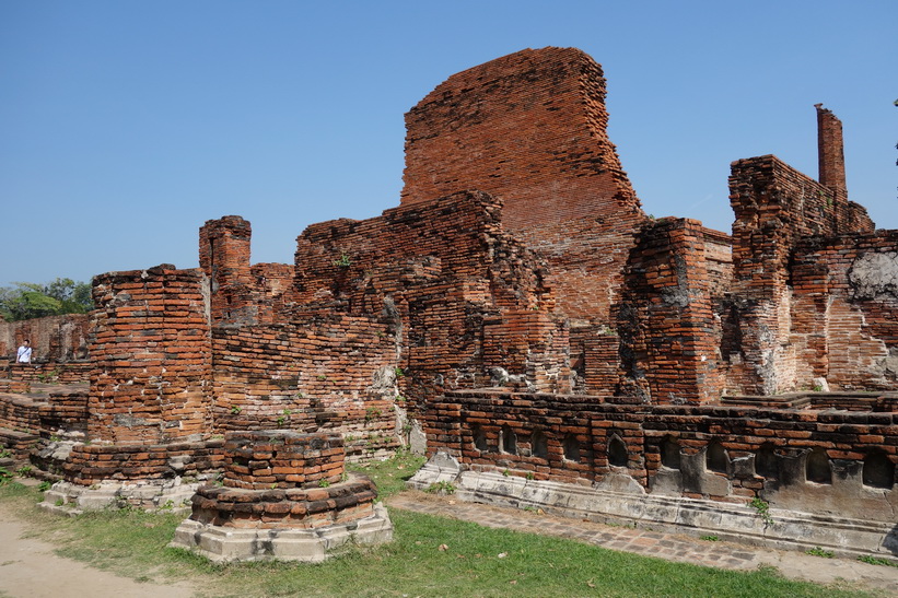 Historiska parken i Ayutthaya.