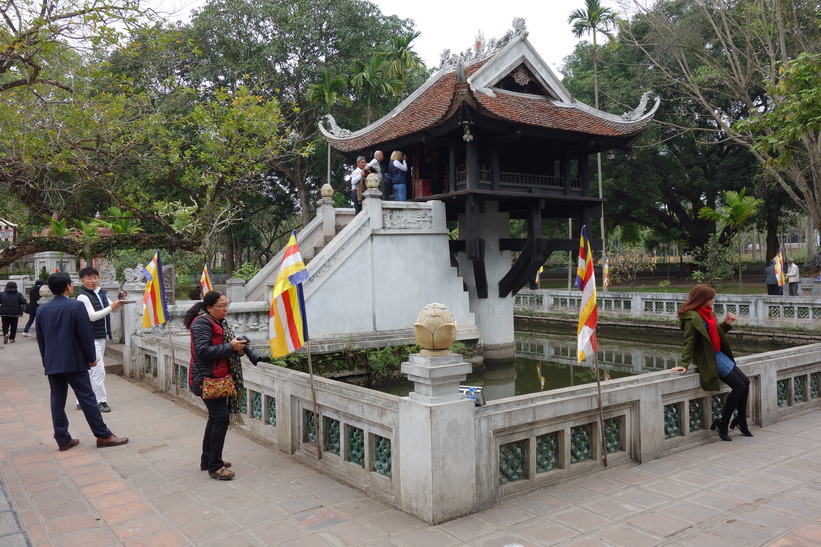 One Pillar Pagoda, Ho Chi Minh complex, Hanoi.