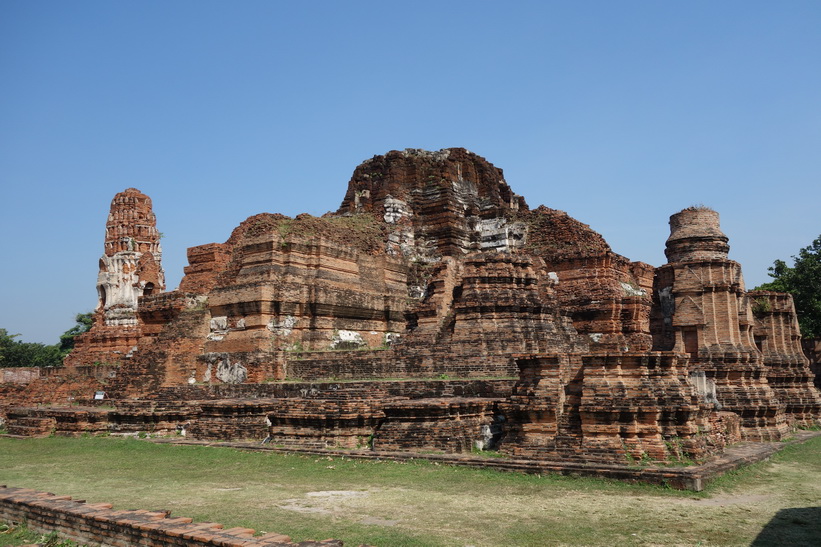 Historiska parken i Ayutthaya.