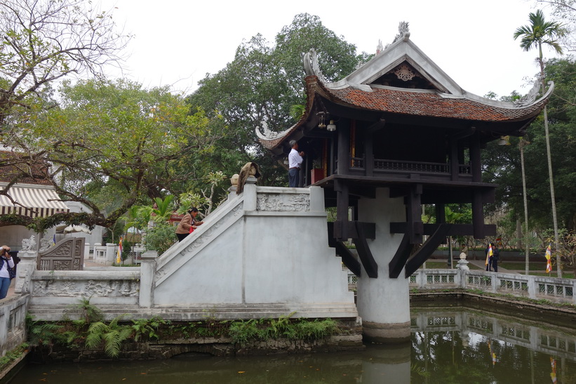 One Pillar Pagoda, Ho Chi Minh complex, Hanoi.