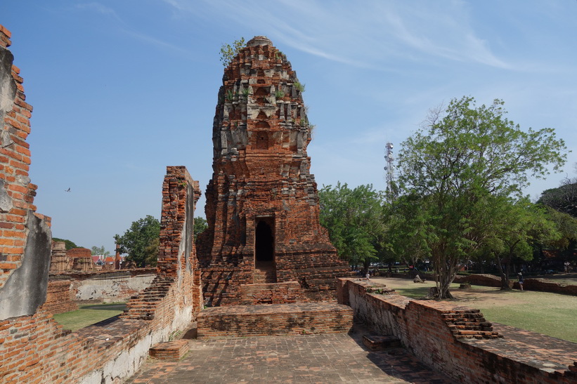 Historiska parken i Ayutthaya.