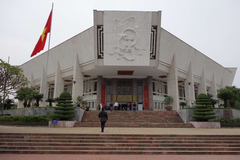 Ho Chi Minh museum, Ho Chi Minh complex, Hanoi.