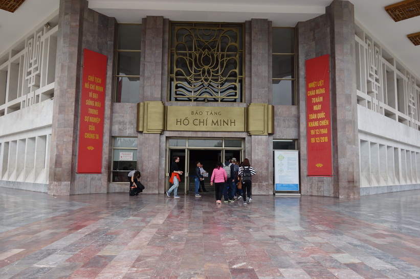 Ho Chi Minh museum, Ho Chi Minh complex, Hanoi.