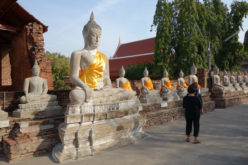 Templet Wat Yai Chai Mongkhol, Ayutthaya.