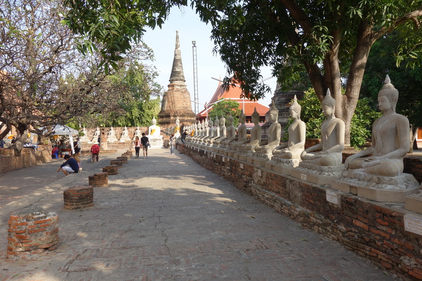 Templet Wat Yai Chai Mongkhol, Ayutthaya.