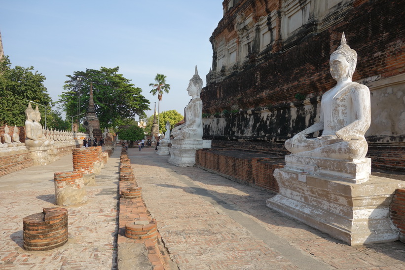 Templet Wat Yai Chai Mongkhol, Ayutthaya.