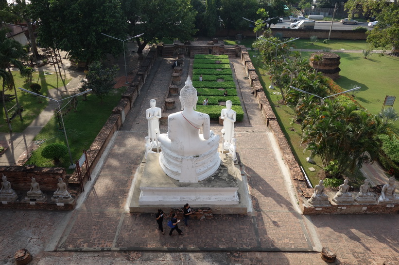 Templet Wat Yai Chai Mongkhol, Ayutthaya.