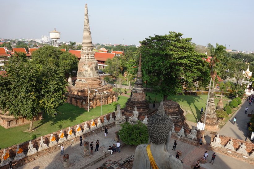 Templet Wat Yai Chai Mongkhol, Ayutthaya.