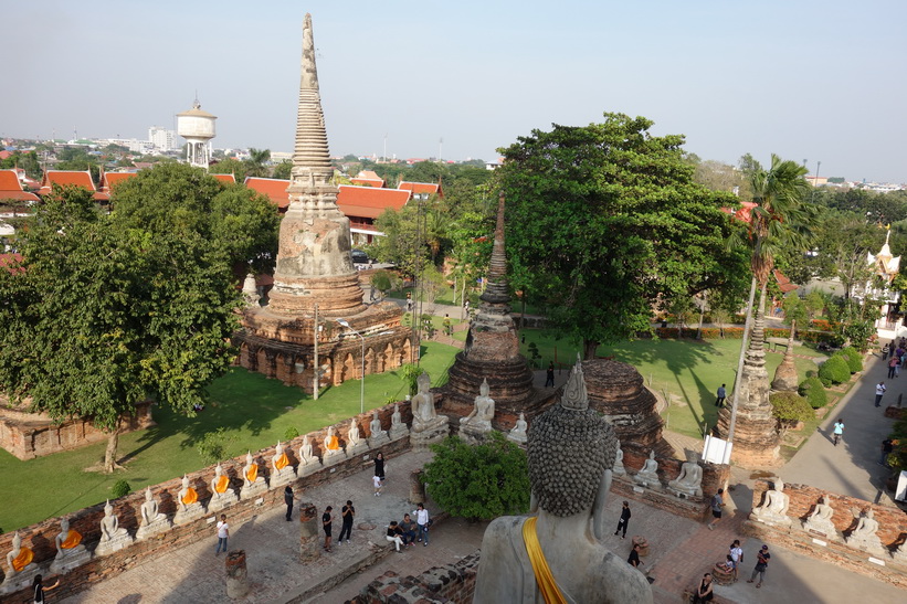 Templet Wat Yai Chai Mongkhol, Ayutthaya.