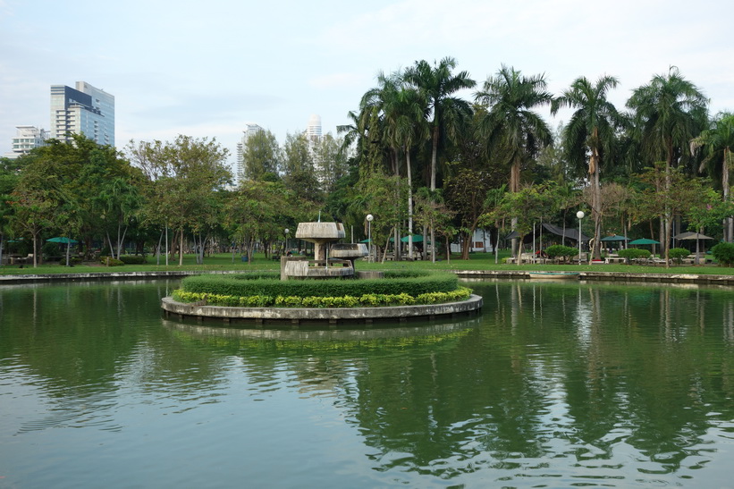 Lumpini-parken, Bangkok.