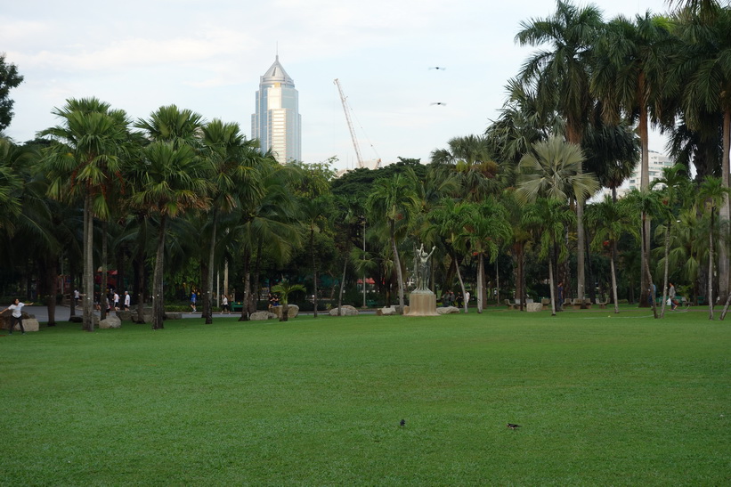 Lumpini-parken, Bangkok.