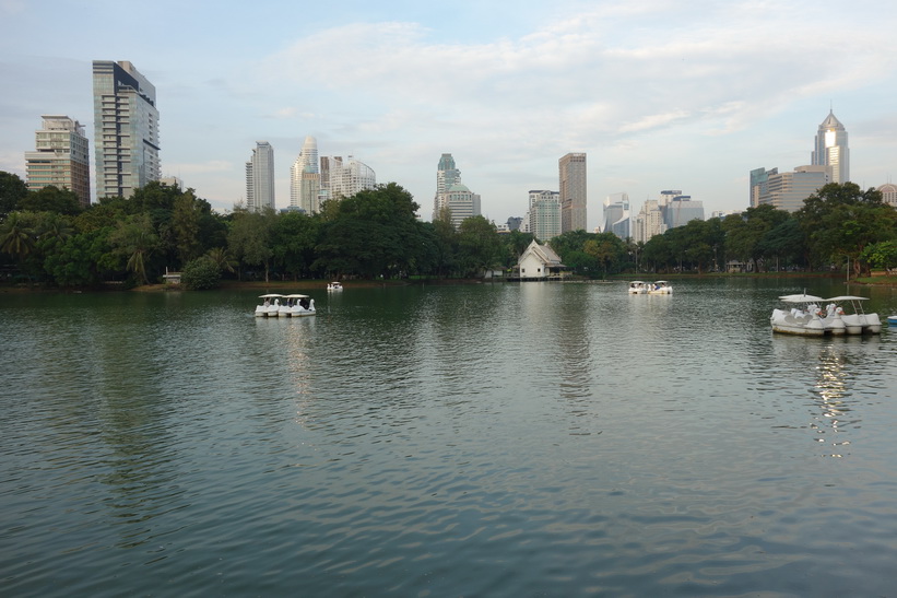 Lumpini-parken, Bangkok.