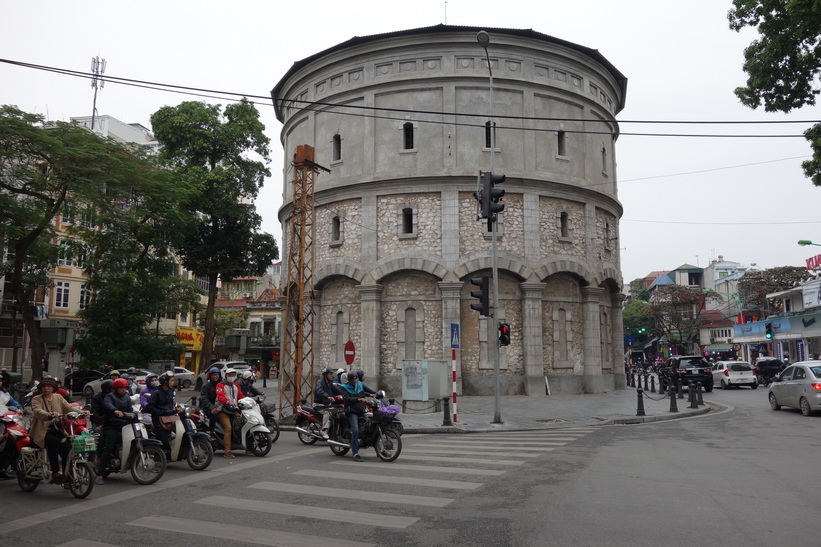 Hang Dau water tower, Hanoi.