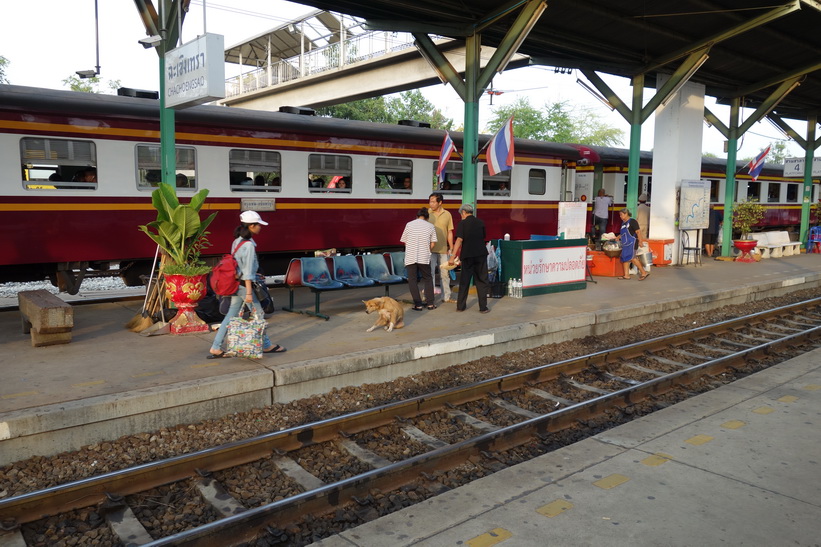 Tågstationen i Chachoengsao.