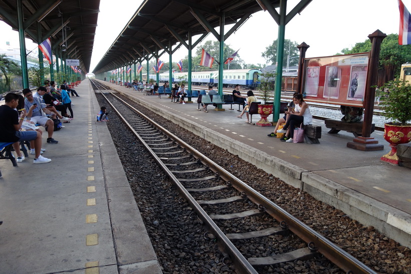 Tågstationen i Chachoengsao.