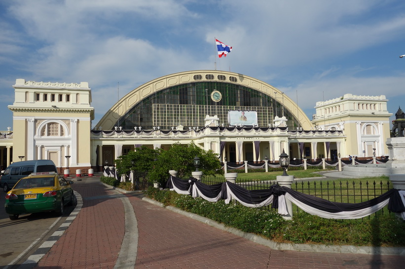 Hua Lamphong tågstation, Bangkok.