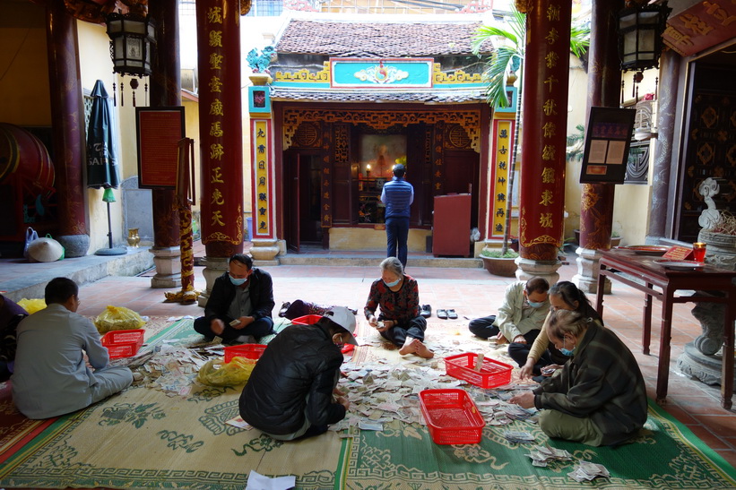 Bach Ma Temple, Old Quarter, Hanoi.