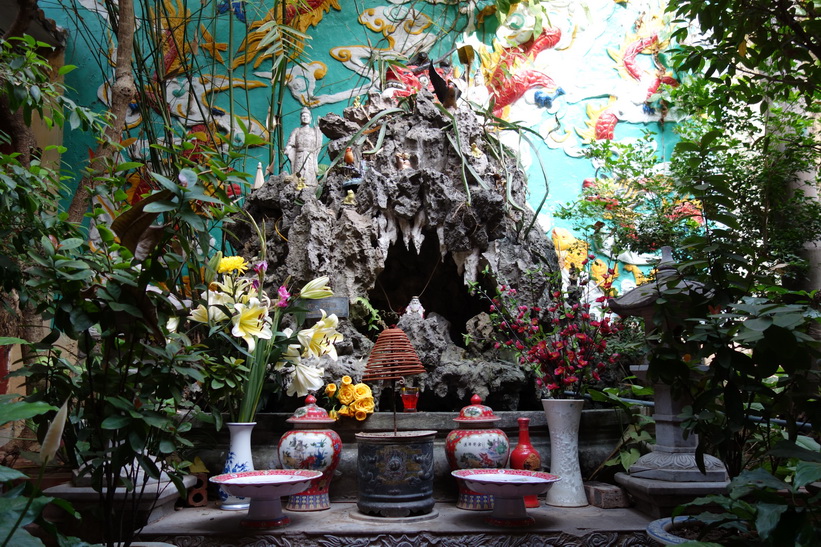 Bach Ma Temple, Old Quarter, Hanoi.