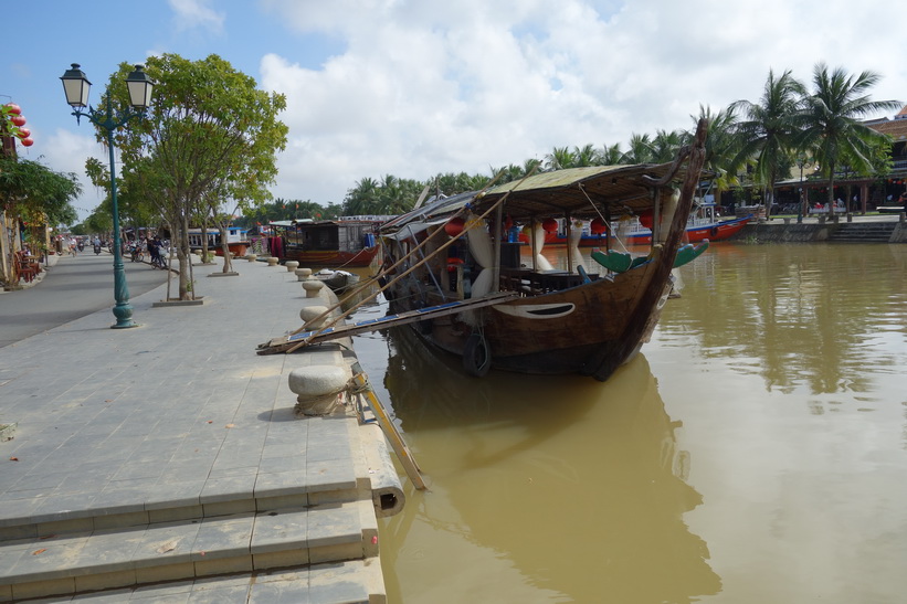 Historiska stadsdelen i Hoi An.