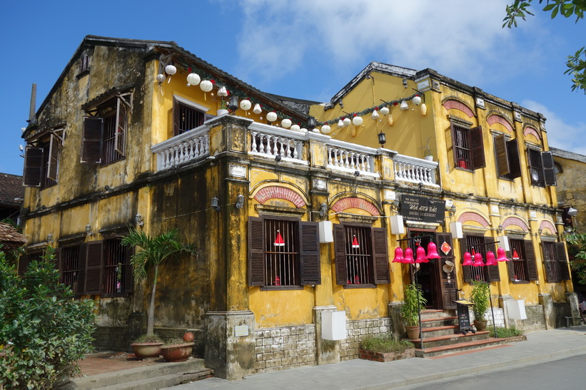 Historiska stadsdelen i Hoi An.