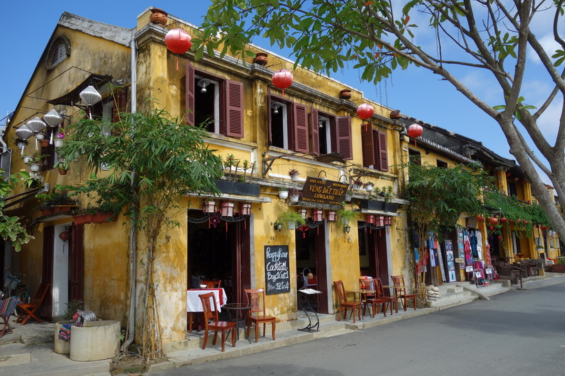 Historiska stadsdelen i Hoi An.