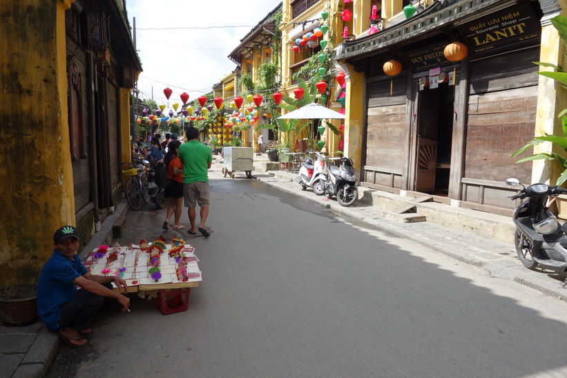 Historiska stadsdelen i Hoi An.