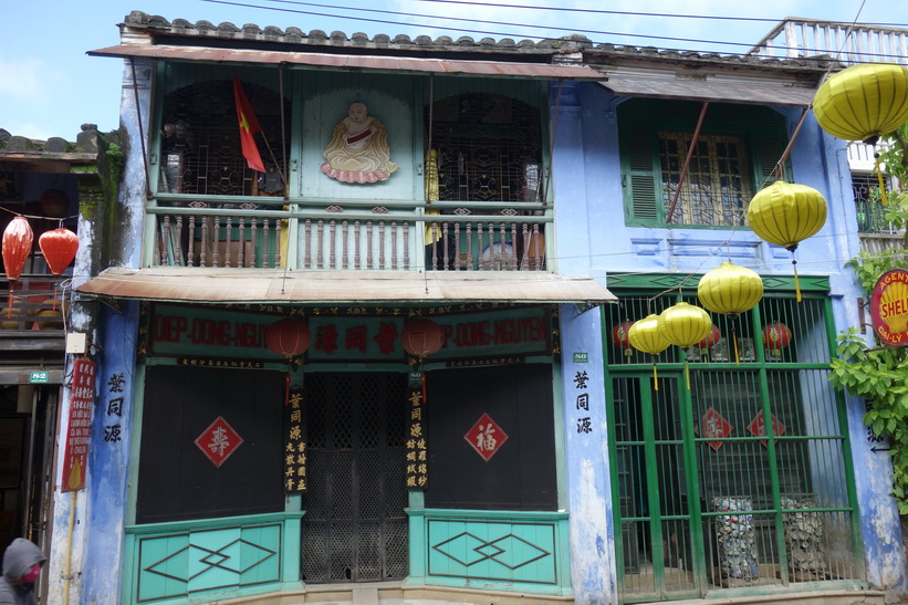 Historiska stadsdelen i Hoi An.