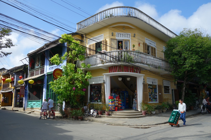 Historiska stadsdelen i Hoi An.