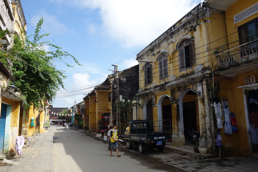 Historiska stadsdelen i Hoi An.