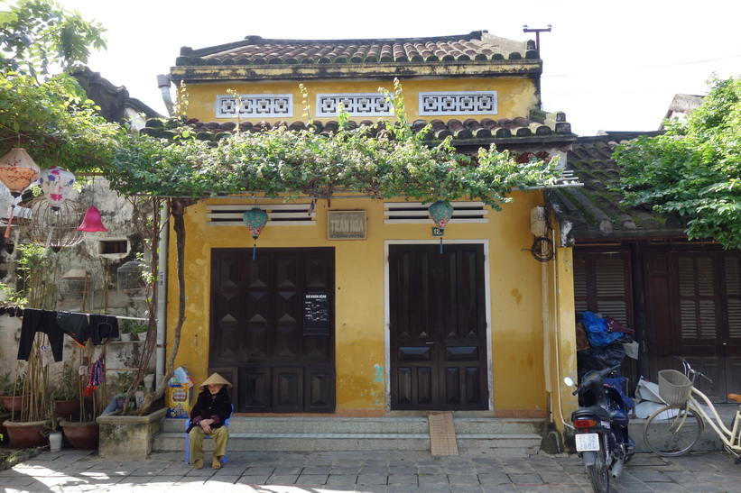 Historiska stadsdelen i Hoi An.