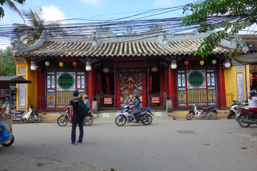 Historiska stadsdelen i Hoi An.