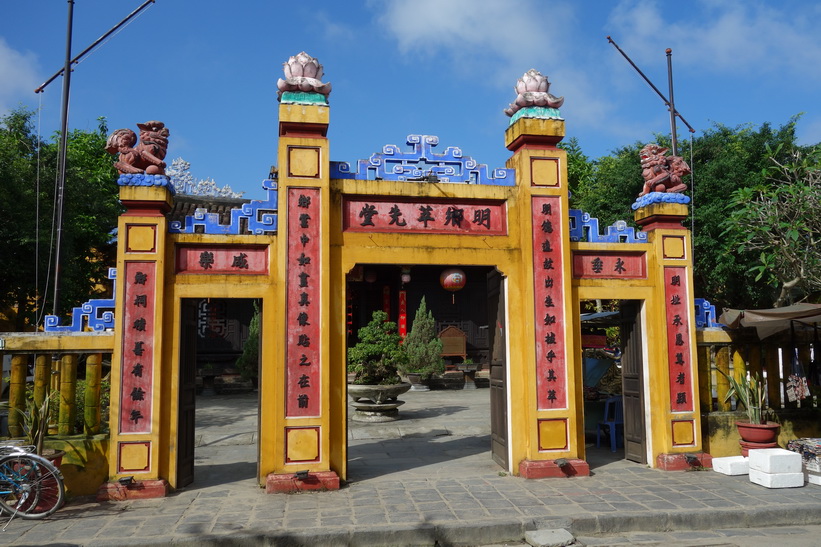 Historiska stadsdelen i Hoi An.