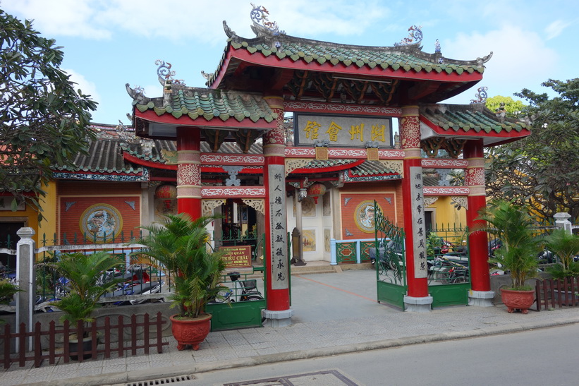 Historiska stadsdelen i Hoi An.