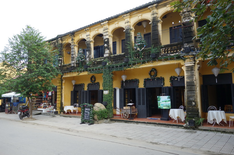 Historiska stadsdelen i Hoi An.