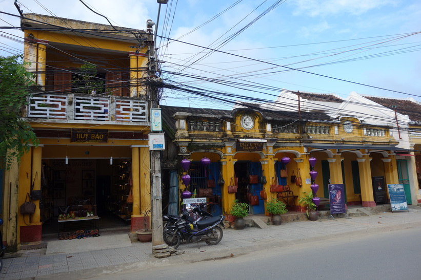 Historiska stadsdelen i Hoi An.