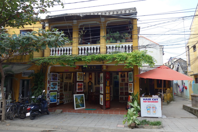 Historiska stadsdelen i Hoi An.