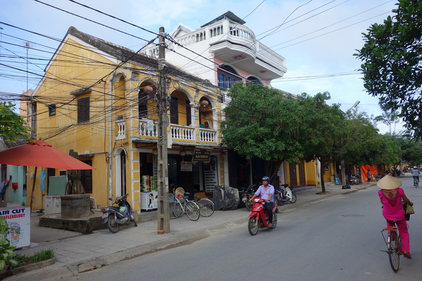 Historiska stadsdelen i Hoi An.