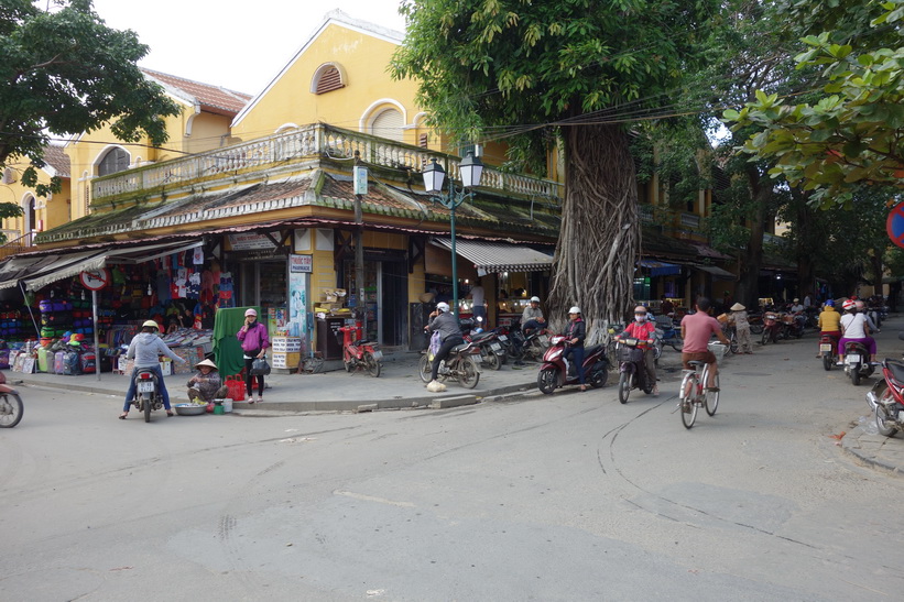 Historiska stadsdelen i Hoi An.