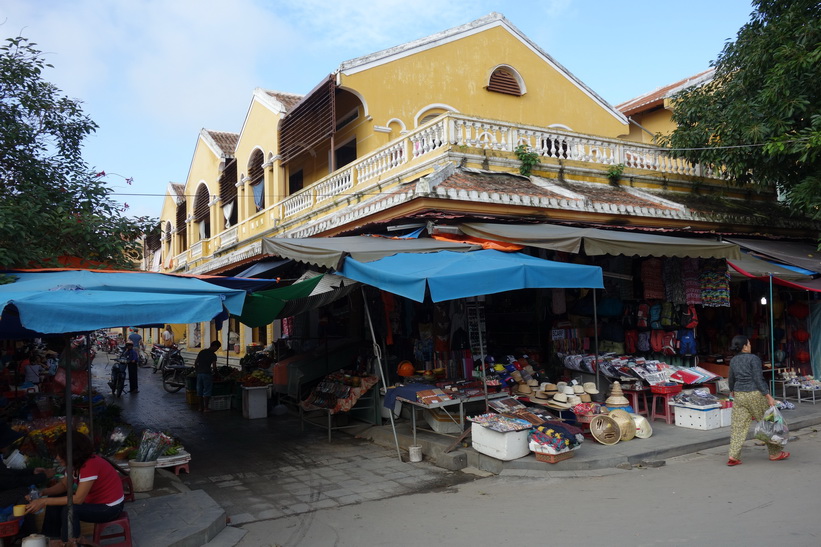 Historiska stadsdelen i Hoi An.