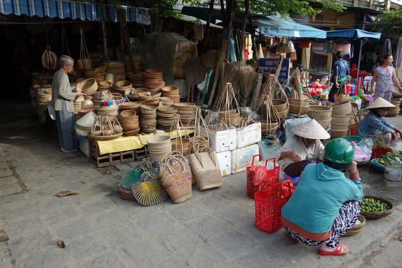 Historiska stadsdelen i Hoi An.