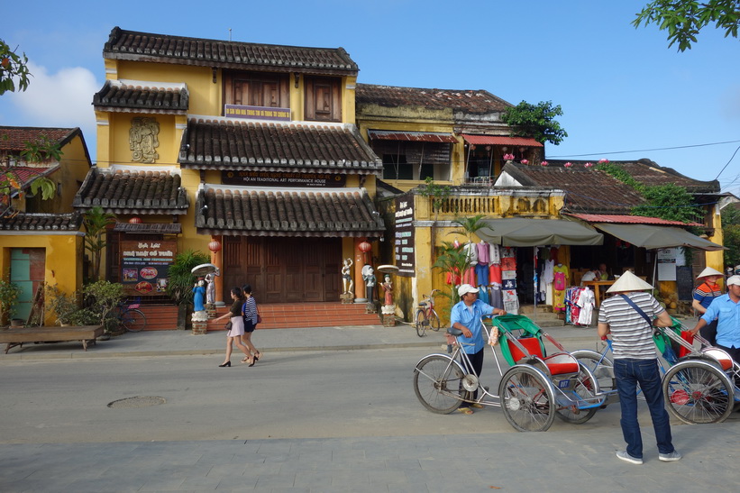 Historiska stadsdelen i Hoi An.