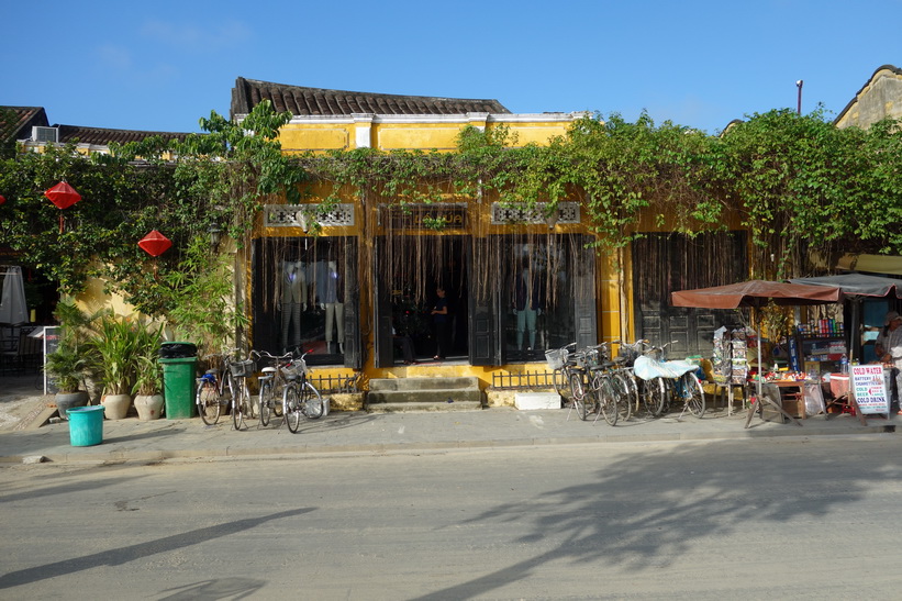 Historiska stadsdelen i Hoi An.